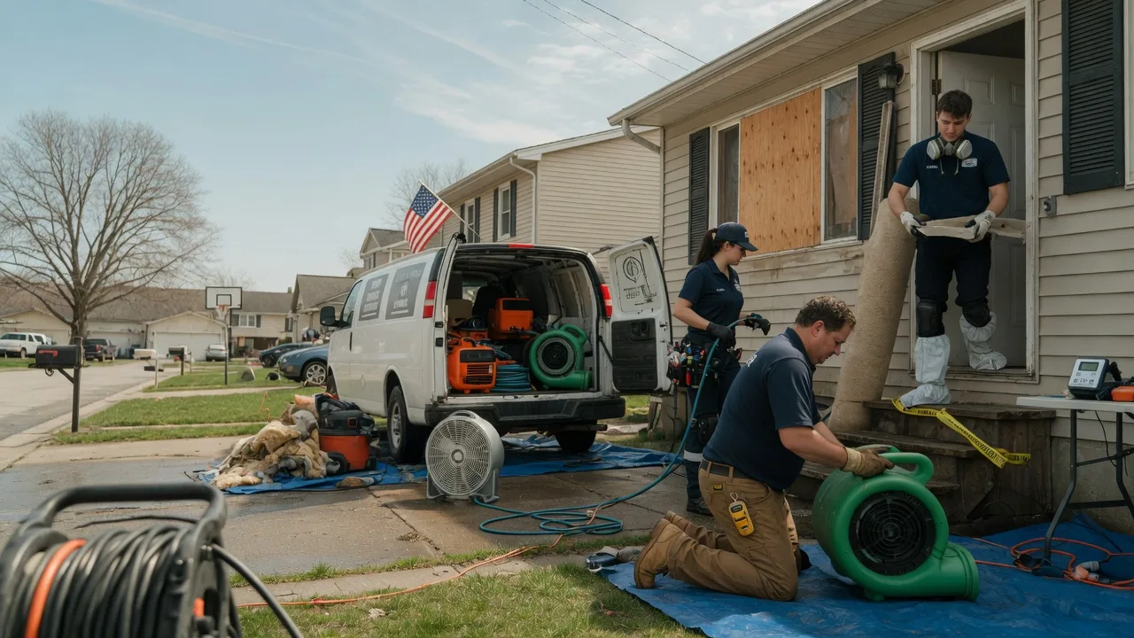 Water Damage Restoration in Sigel, PA near me
